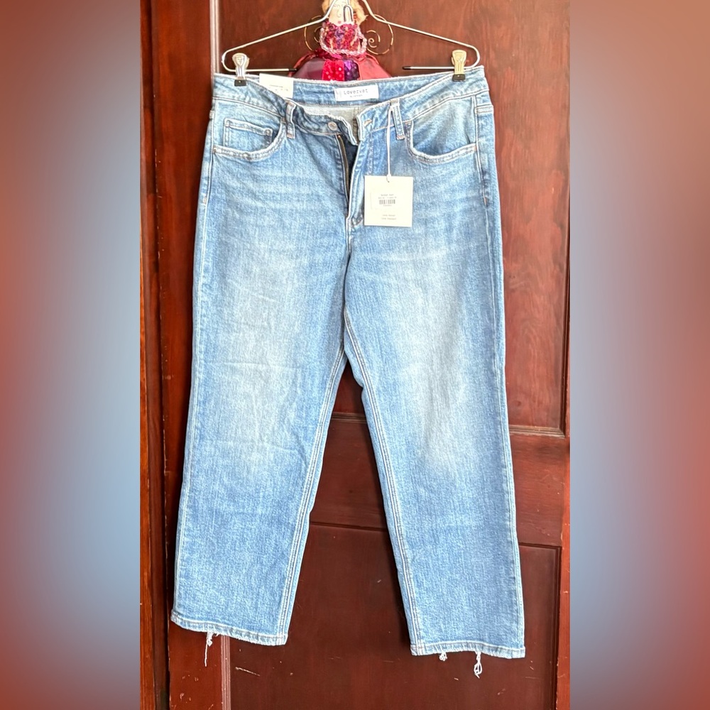 Stylish Light Blue Wide Leg Jeans Lovervet by Vervet